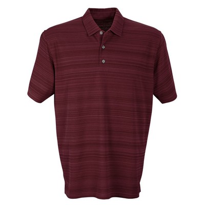 Vansport Men's Strata Textured Polo