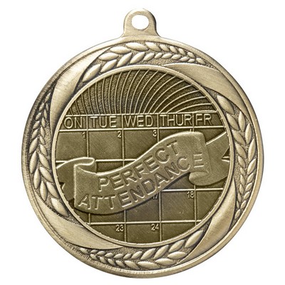 Laurel Wreath Perfect Attendance Medal