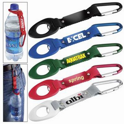 Carabiner Hook Bottle Holder Keytag