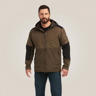 Ariat® Men's Wren Brown Rebar® Cloud 9 Insulated Jacket