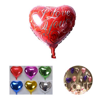 Heart Shape Mylar Balloon