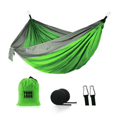 Portable Lightweight Nylon Hammock In Pouch