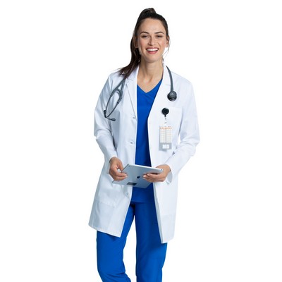 Cherokee - Project Lab - Women's Three-Pocket 33" Mid-Length Lab Coat