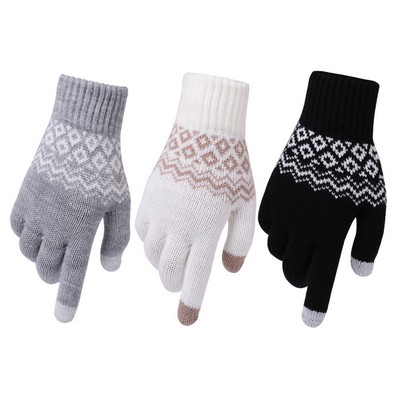 Jacquard Winter Daily Life Touch Screen Glove