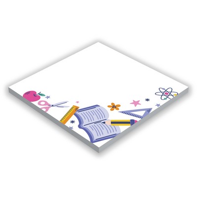 4" x 4" Sticky Note Pad with 25 Sheets