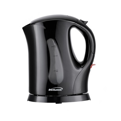 1 Quart Black Electric Plastic Kettle