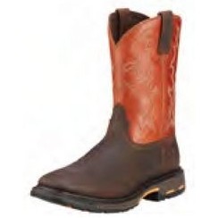 Ariat® Workhog® Wide Square Toe Dark Earth/Brick Boots