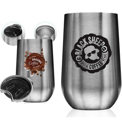 14 oz. Double wall Stainless Steel Mugs with Side Lock Lid