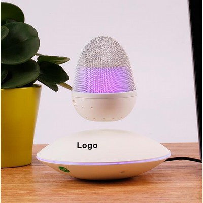 Levitating Wireless Floating Bluetooth Speaker Microphone-shaped