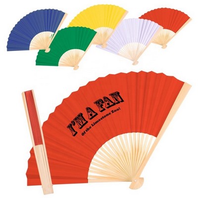 Handle Folding Fan