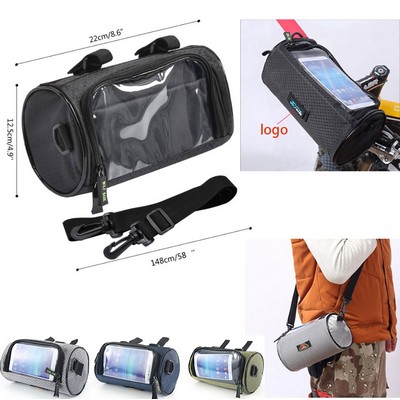 Bike Phone Holder Cycling Backpack - Bicycle upper tube bag Bike Phone Holder Cycling Backpack - Bi