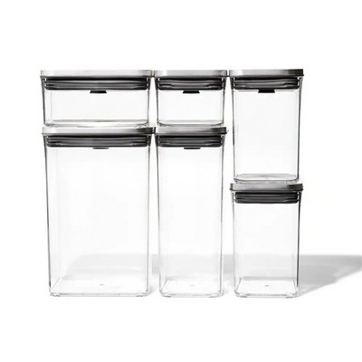 OXO Steel 6-Piece POP Container Set