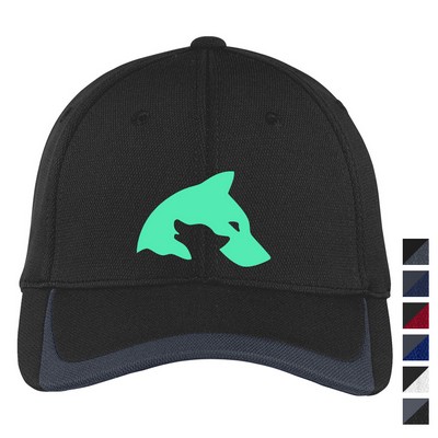 Sport-Tek® Pique Colorblock Cap