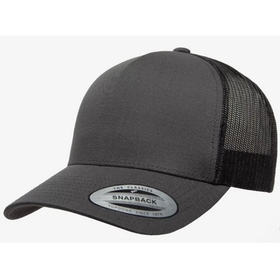 Big Size Charcoal Yupoong Trucker Mesh Cap 2XL-4XL