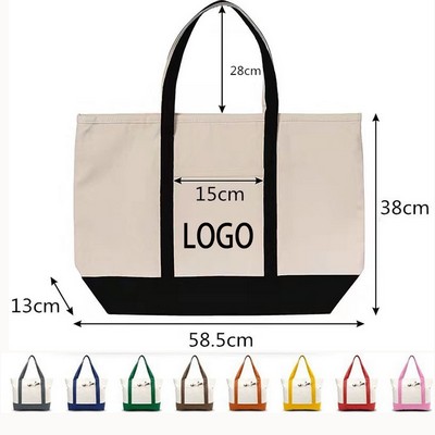 Canvas Boat Tote Bag