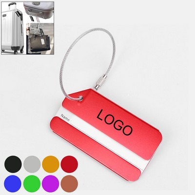 Metal Travel Identification Luggage Tag