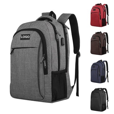 Business Anti Theft Slim Durable Laptop Backpack (direct import)