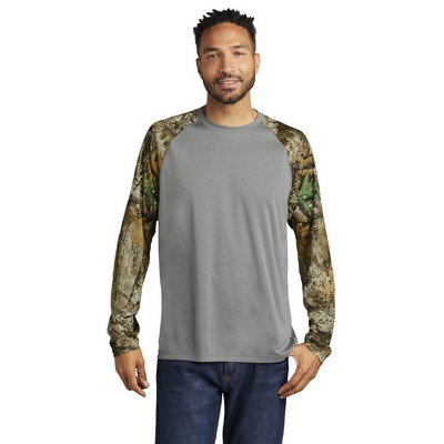 Russell Outdoors™ Realtree® Colorblock Performance Long Sleeve Tee