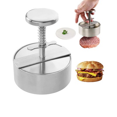 Stainless Steel Burger Press