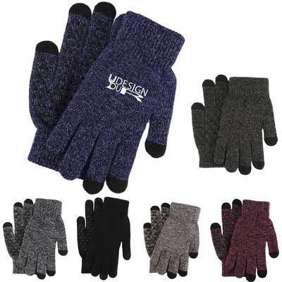 Knitted Warm Touch Screen Gloves