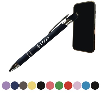 MOQ50 2-in-1 Stylus Retractable Ballpoint Pen