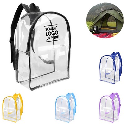 Transparent PVC Backpack