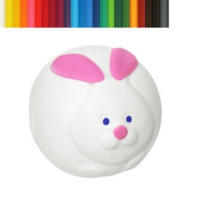 Round Cute Bunny Stress Ball