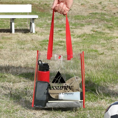 Clear Stadium Tote Bag