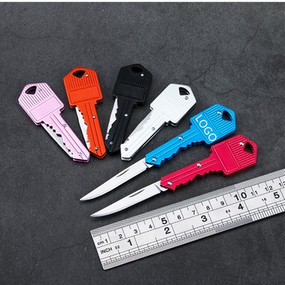 Key Shaped Folding Knife