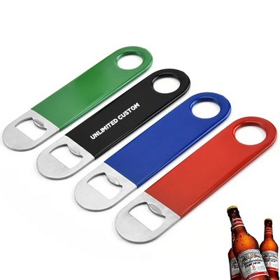 Heavy Duty Stainless Steel Flat Long Strip Bottle Beer Opener