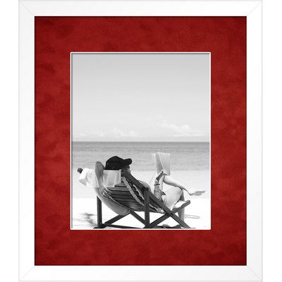 Rimouski (White/Red) - Vibrant 8x10 Photo Frame 13.5x15.5