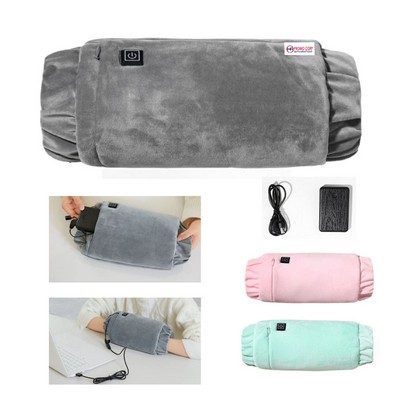 7000mAh Power Bank And Electric Heating Hand Warmer Pouch