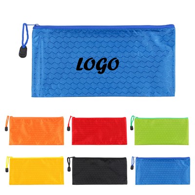 Zipper Waterproof Bag Pencil Pouch