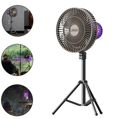 Camping Fan with LED Light