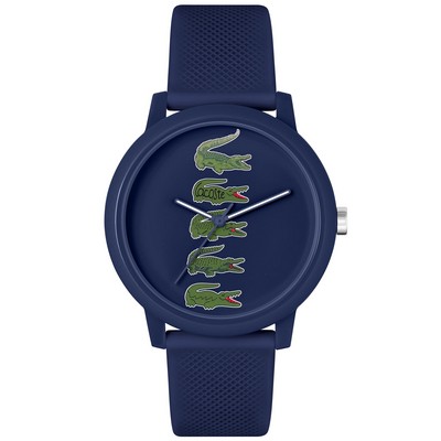 Lacoste™ Gentlemen's Navy Blue Tr90 Watch w/Silicone Strap