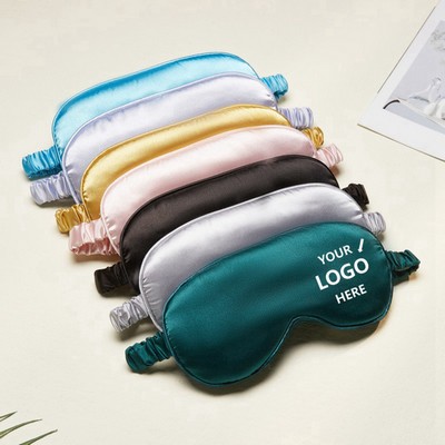 Soft Imitated Silk Eye Mask Blindfold