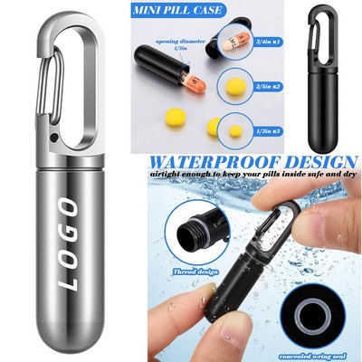 Mini Tungsten Steel Medicine Bottle