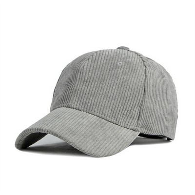 Cotton Corduroy Baseball Cap