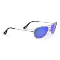 Maui Jim® USA, Inc. Baby Beach Sunglasses-Silver/Blue Hawaii