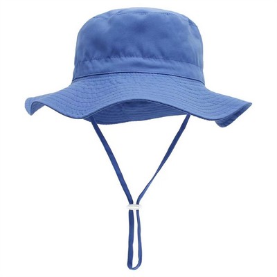 Summer Wide Brim Kid Bucket Hat