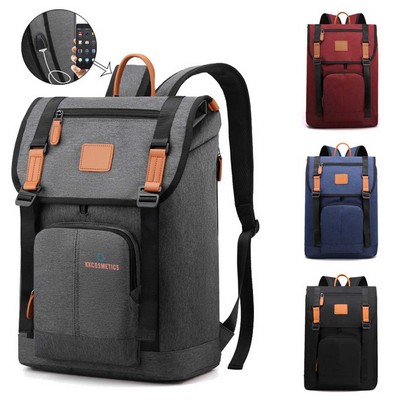 Big Capacity Men's Business Notebook Backpack