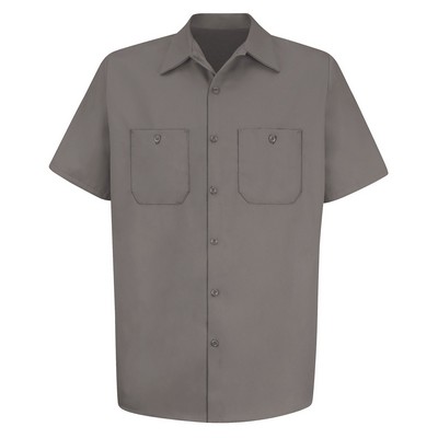 Red Kap® Short Sleeve Wrinkle Resistant Cotton Shirt