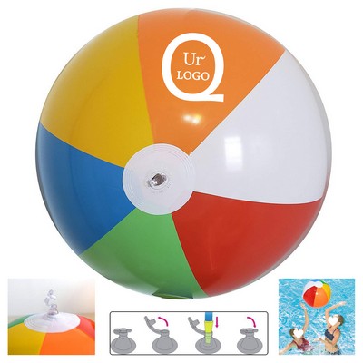 Six-Panel Inflatable Beach Ball