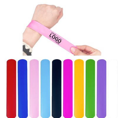 Silicone Slap Bracelet Wristband