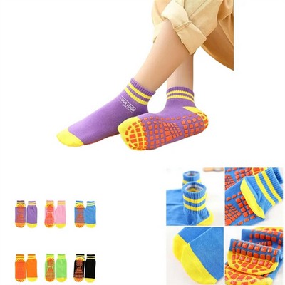 Unisex Cotton Non-Slip Grip Socks- Perfect for Yoga & Hospital Use