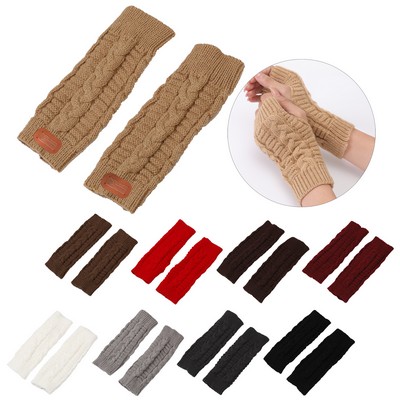 Knitted Fingerless Gloves