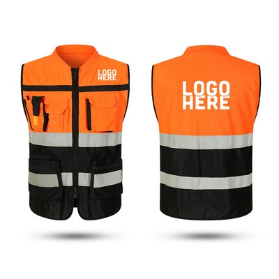 Two-tone Quality Safety Vest