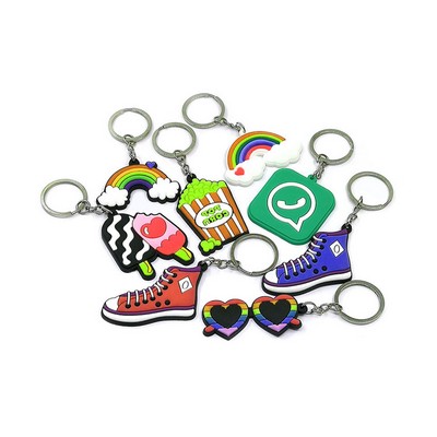 Custom Shape PVC Keytag