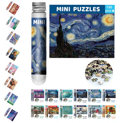 Jigsaw Puzzle With Tube 150 Pieces Custom Pattern