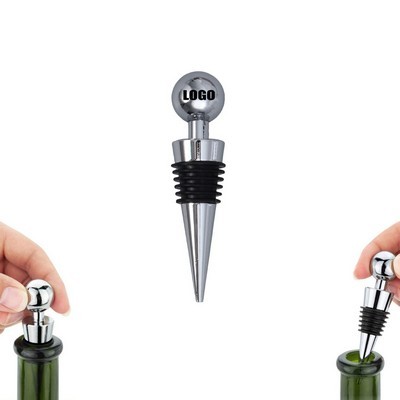 Ball Top Wine Cork Bottle Stopper